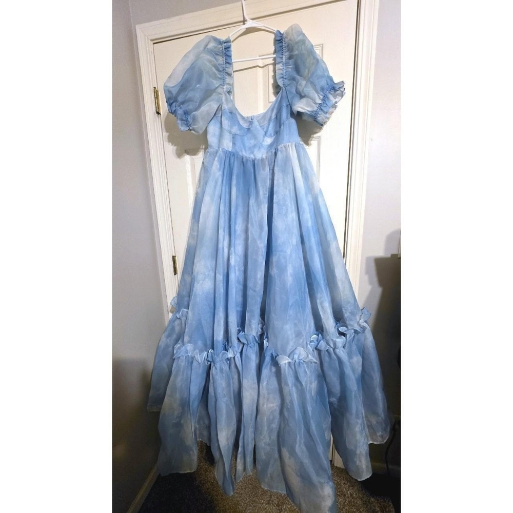 Selkie Light Blue Satin DressSelkie Head in the Clouds Ritz Gown - XL (Old Ver)
